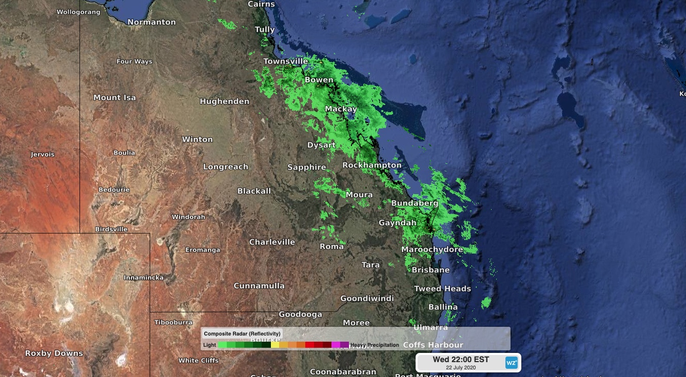 A month's rain in a day drenches parts of eastern QLD